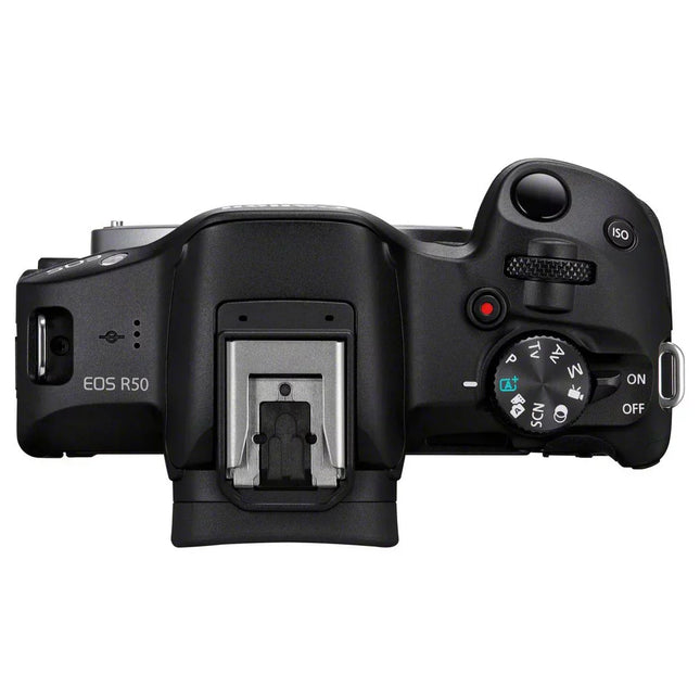 Canon EOS R50 black + Rf-s 18-45 Is Stm + Rf-s 55-210mm Is Stm