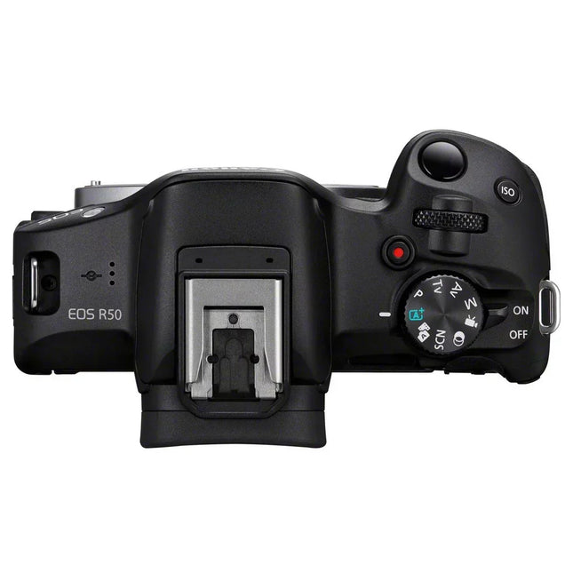 Canon EOS R50 black + Rf-s 18-45 Is Stm + Rf-s 55-210mm Is Stm